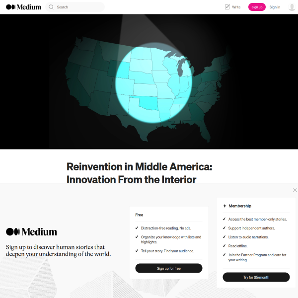 Reinvention in Middle America: Innovation From the Interior