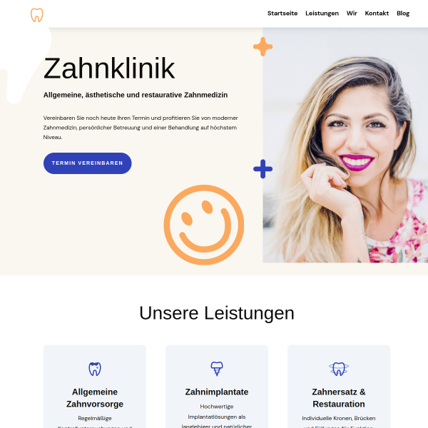 Zahnarzt Desktop