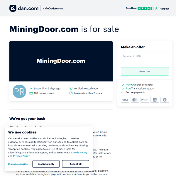  miningdoor.com screen