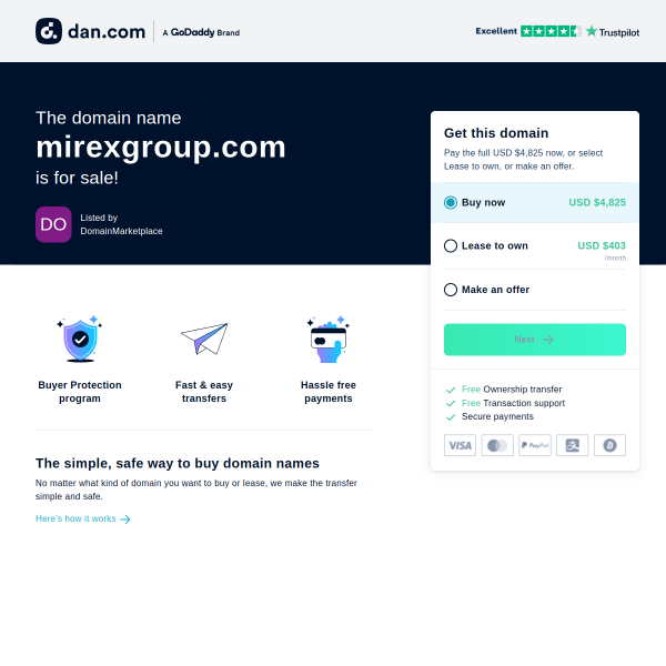  mirexgroup.com screen