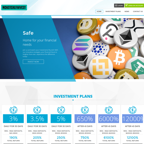  monsterlyinvest.com screen