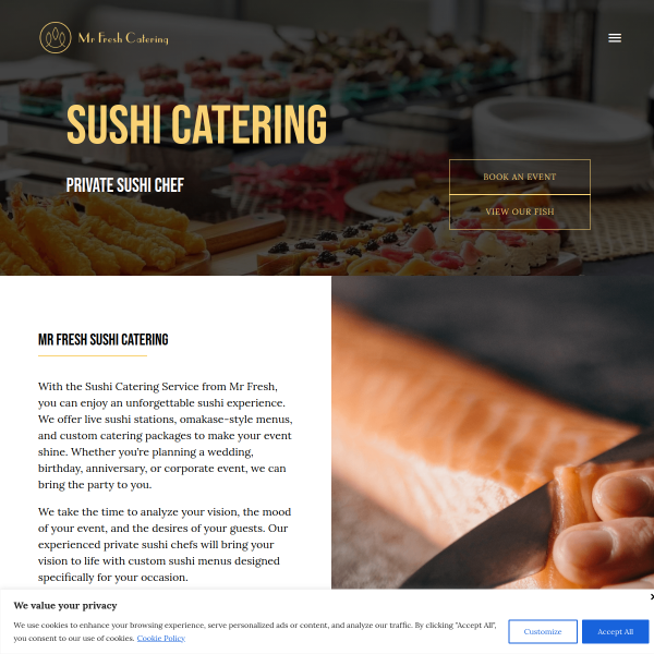 Read more about: best sushi catering