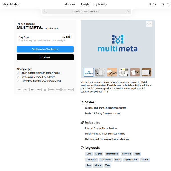  multimeta.com screen