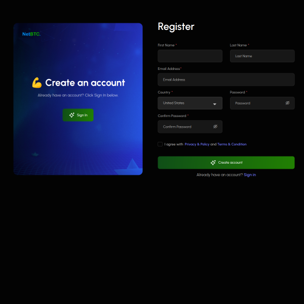 Netbtc.net screenshot