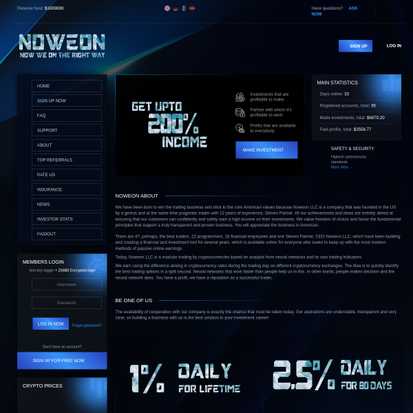 noweon.net screenshot