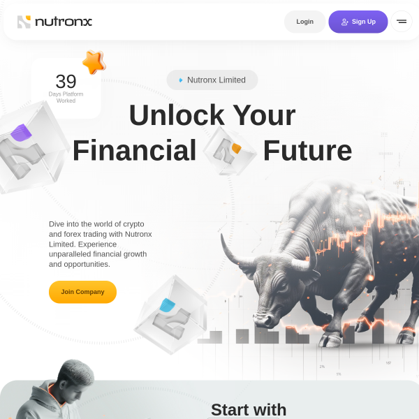  nutronx.org screen