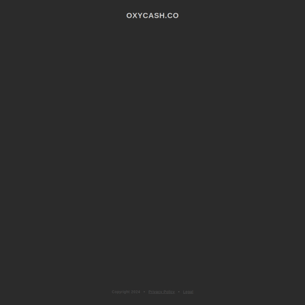  oxycash.co screen