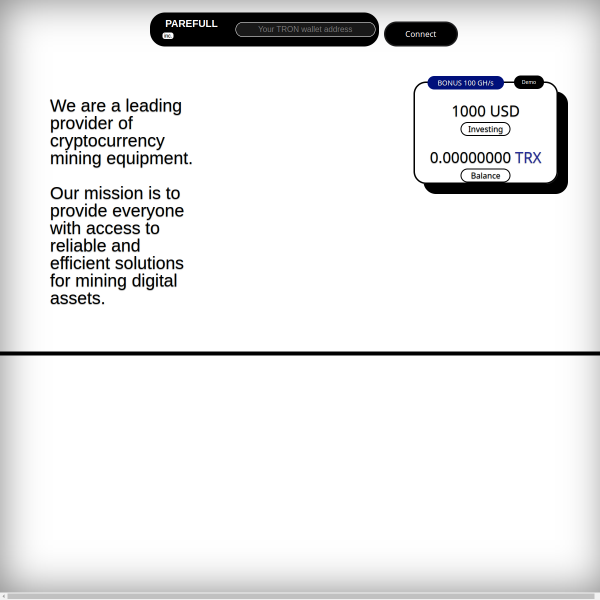Parefull.com screenshot