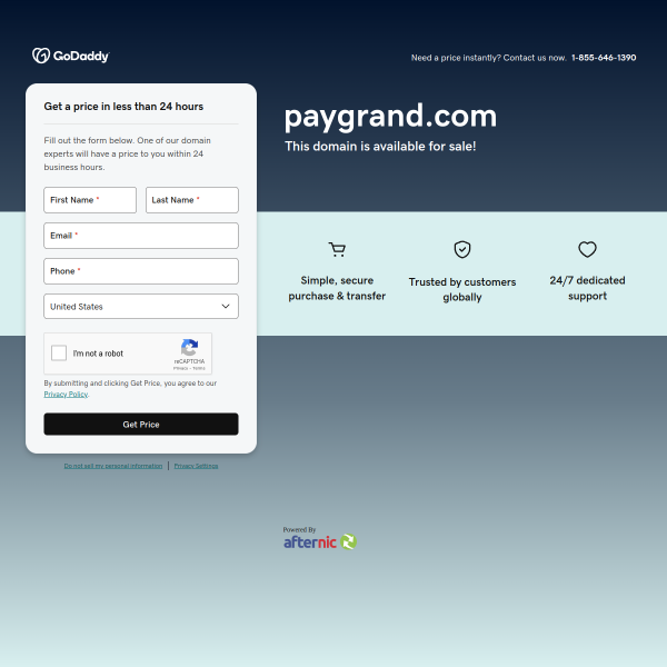  paygrand.com screen