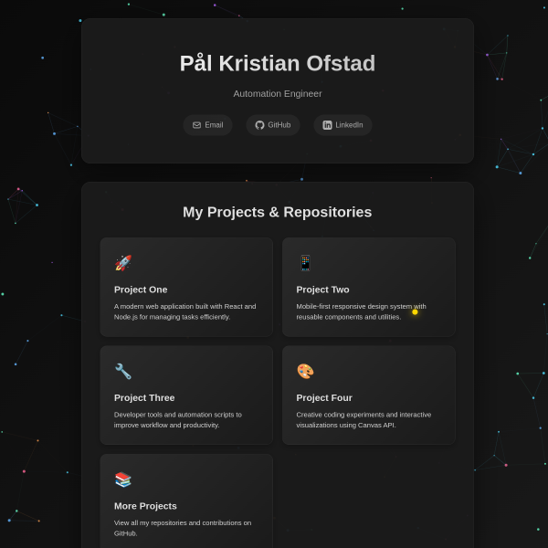 Screenshot of pkofstad