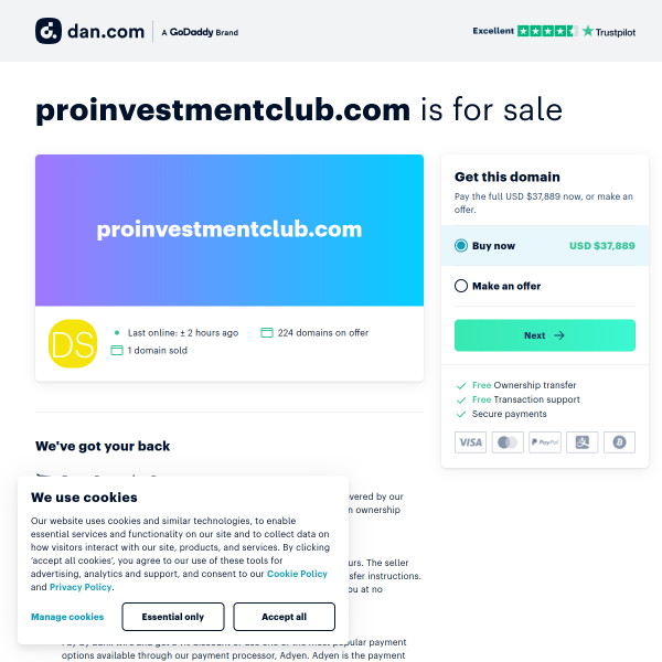  proinvestmentclub.com screen