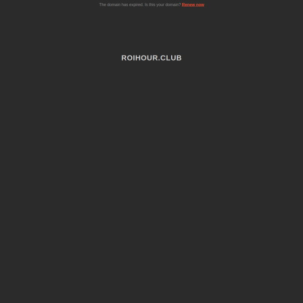  roihour.club screen
