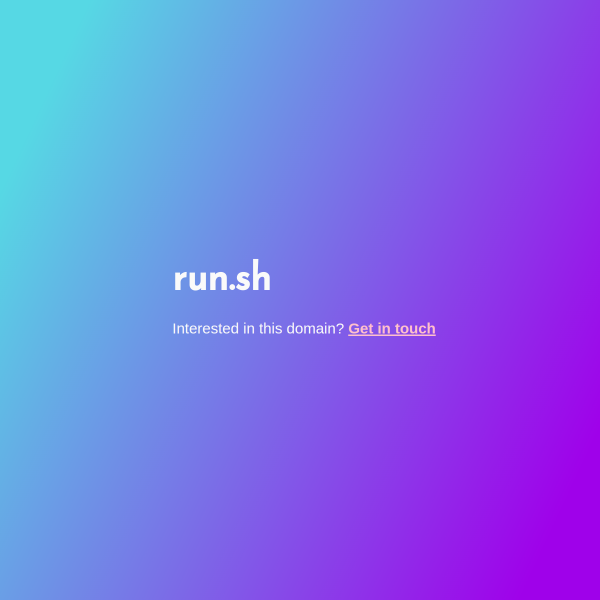run.sh thumbnail