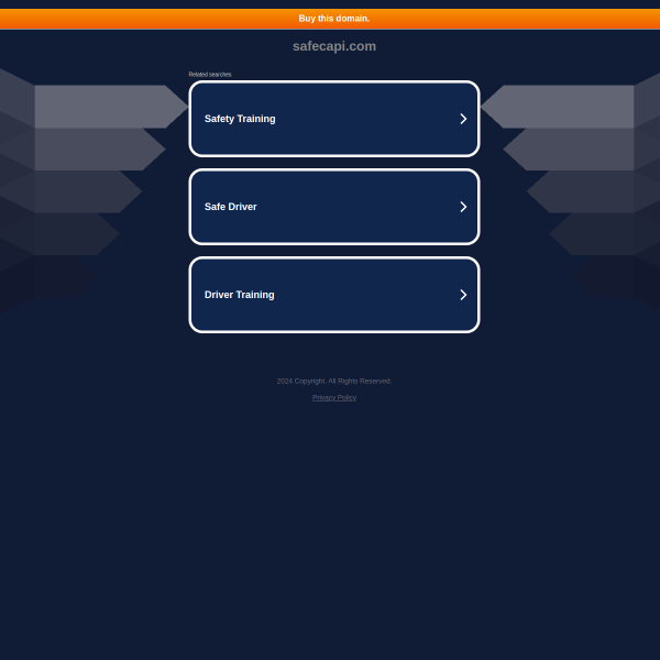  safecapi.com screen