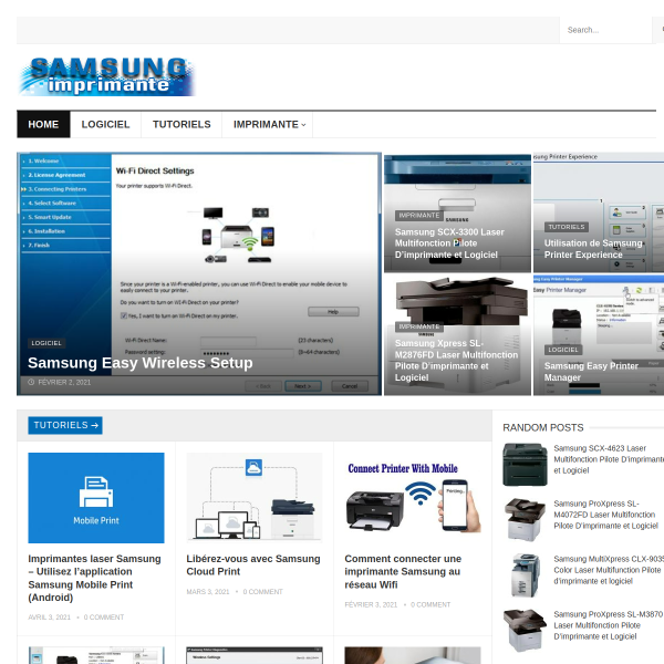 Read more about: Samsung Imprimante