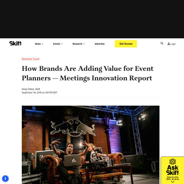 How Brands Are Adding Value for Event Planners — Meetings Innovation Report