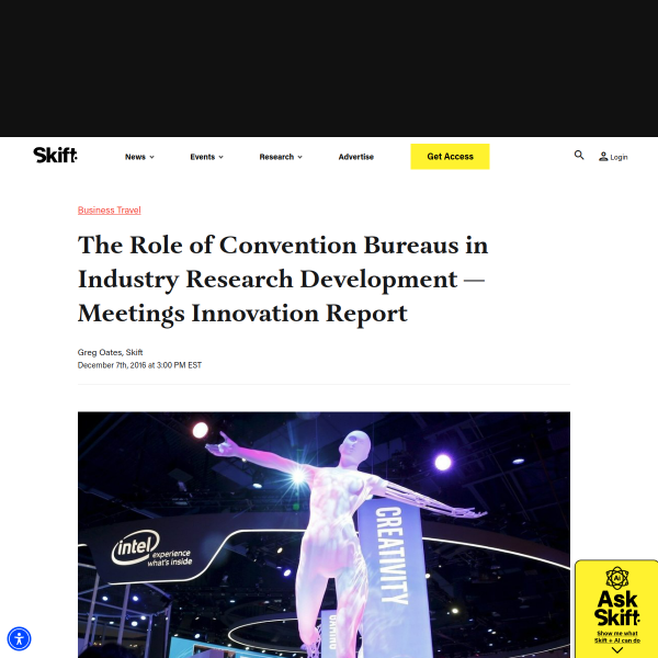 The Role of Convention Bureaus in Industry Research Development — Meetings Innovation Report