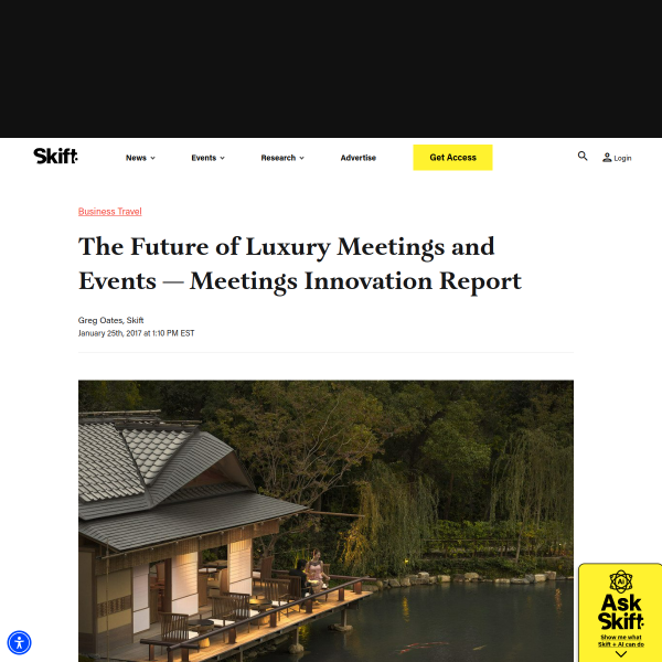 The Future of Luxury Meetings and Events — Meetings Innovation Report