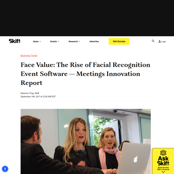Face Value: The Rise of Facial Recognition Event Software — Meetings Innovation Report