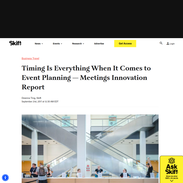 Timing Is Everything When It Comes to Event Planning — Meetings Innovation Report