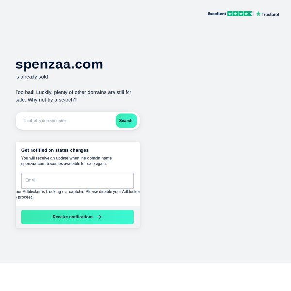  spenzaa.com screen