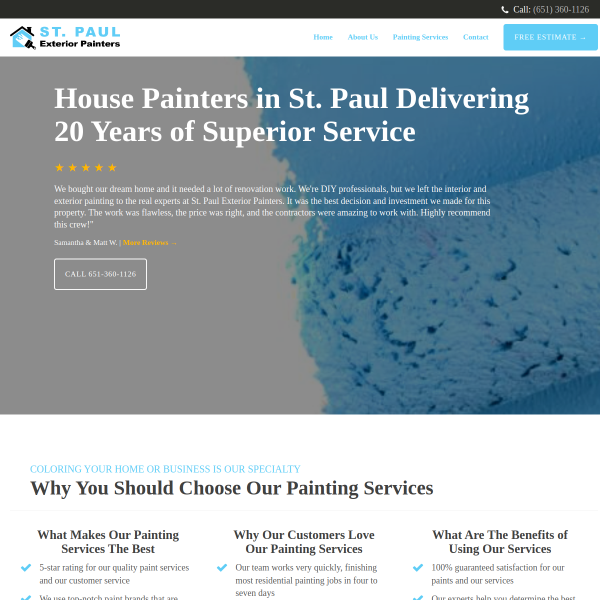 Read more about: House Painters St Paul