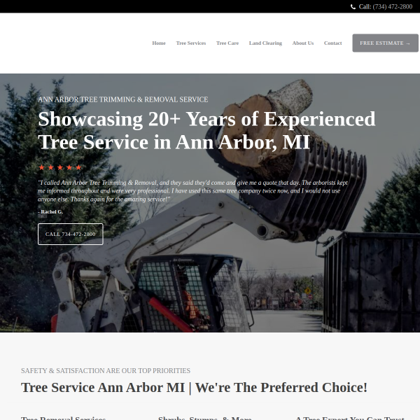 Tree Stump Removal Ann Arbor