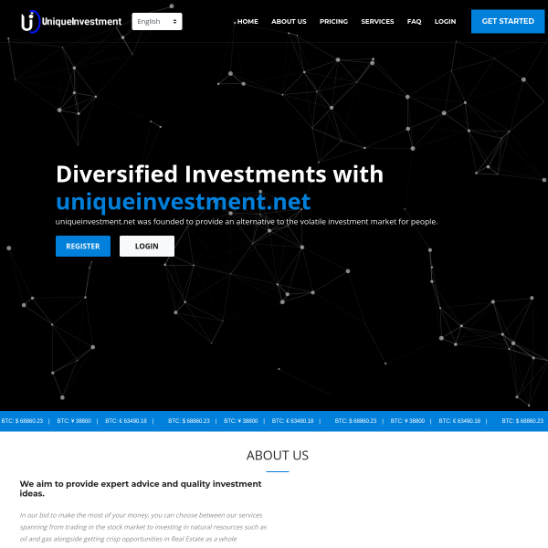  uniqueinvestment.net screen