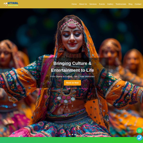 Utkal Creations Website
