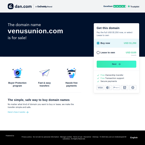  venusunion.com screen