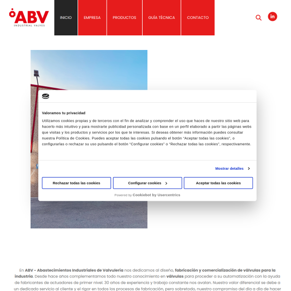 Vista mini Web: https://www.abv.es/