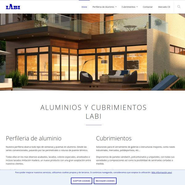 Vista mini Web: https://www.alumlabi.es