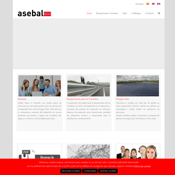 Vista mini Web: https://www.asebal.com