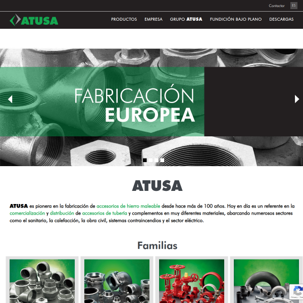 Vista mini Web: https://www.atusa.es