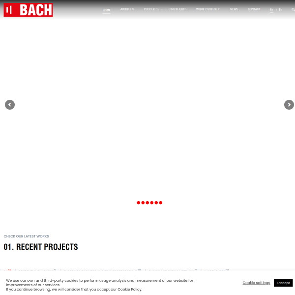 Vista mini Web: https://www.bach-sl.com