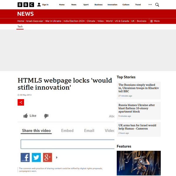 HTML5 web locks 'stifle innovation'