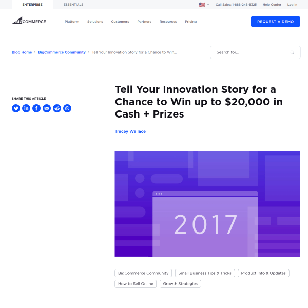 Tell Your Innovation Story for a Chance to Win up to $20,000