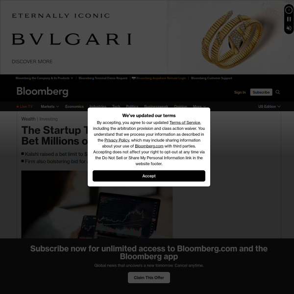Bloomberg hedge funds wooed illustration