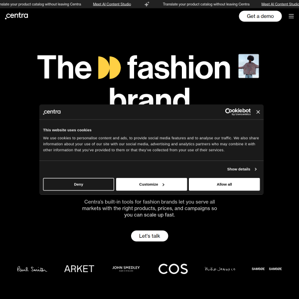Centra screenshot 1