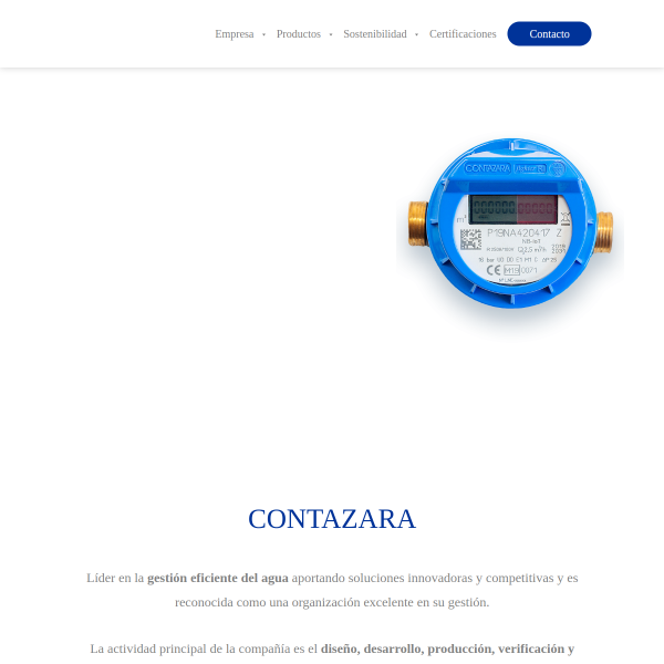 Vista mini Web: https://www.contazara.es