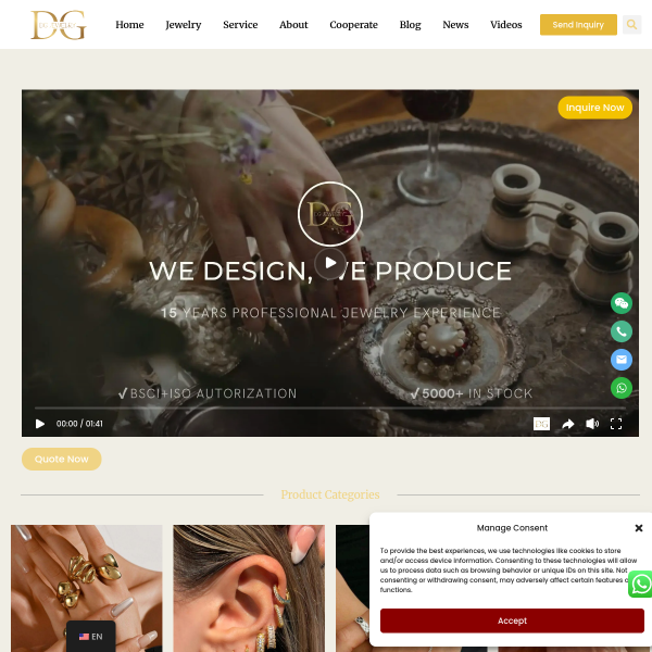 www.dgjewelry.com thumbnail