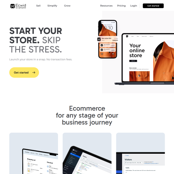 Ecwid screenshot 1