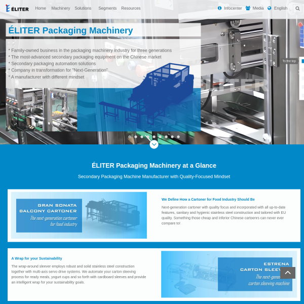 Read more about: eliter packaging machinery