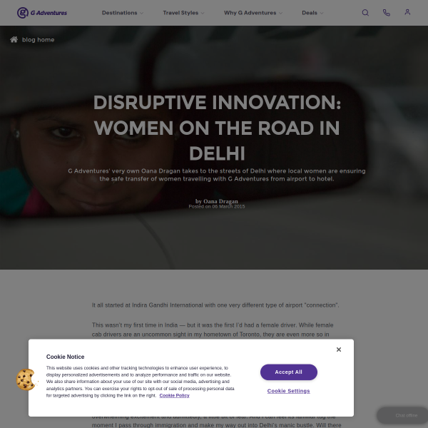 Disruptive Innovation: Women on the Road in Delhi