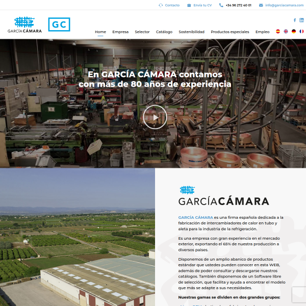 Vista mini Web: https://www.garciacamara.com