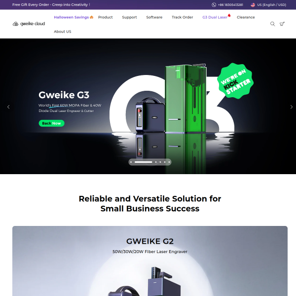 www.gweikecloud.com thumbnail