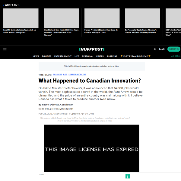 What Happened to Canadian Innovation?