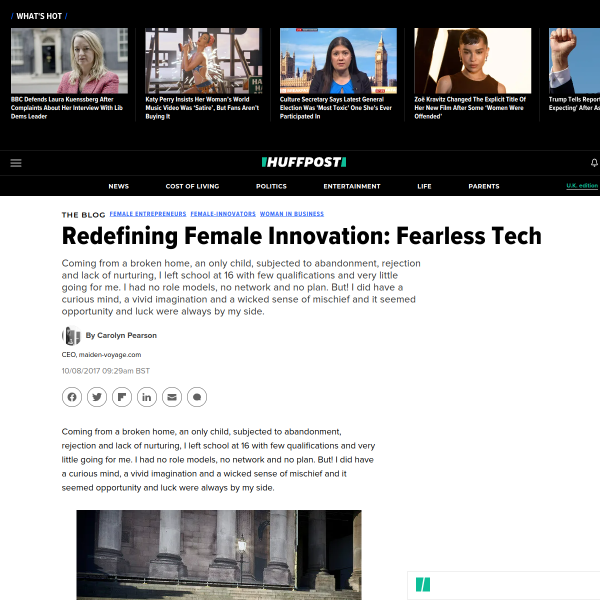 Redefining Female Innovation: Fearless Tech