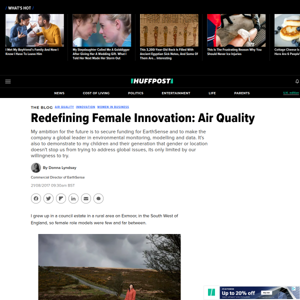 Redefining Female Innovation: Air Quality