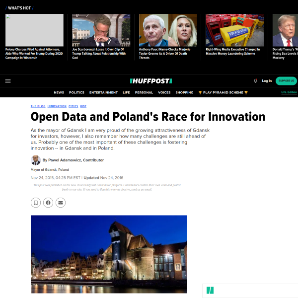 Open Data and Poland's Race for Innovation